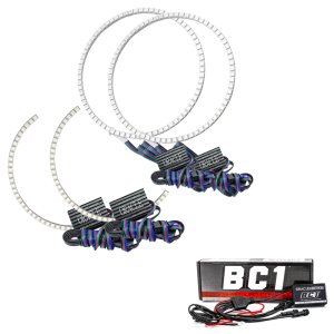 Toyota Tundra Headlight Halo Kit - ORACLE Lighting - Dual Halo - ColorSHIFT w/ BC1 Controller - `14-`17